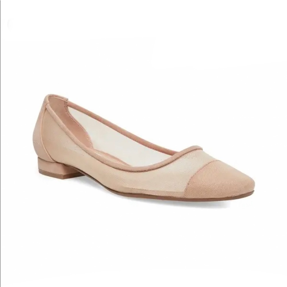 Steven by Steve, Bridget Nude Mesh Flats